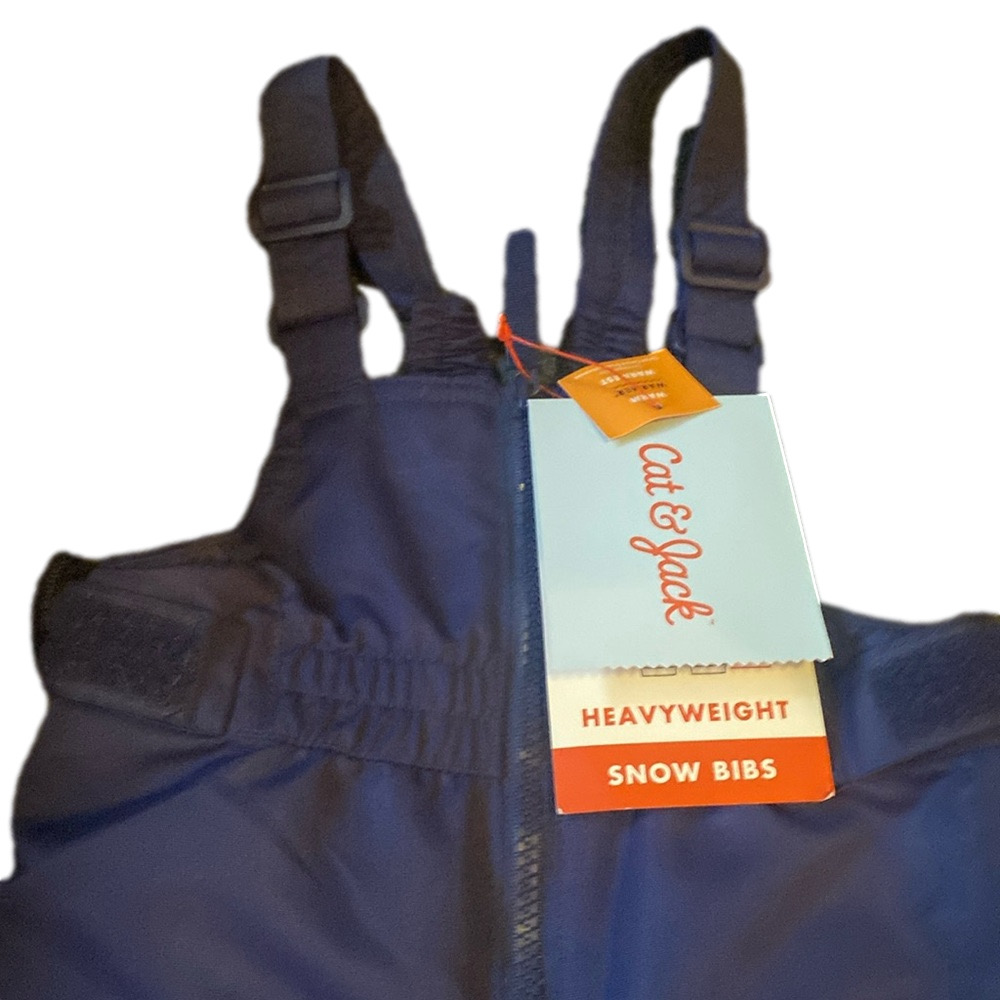 12 month Navy Blue Snow Bibs Cat & Jack Fall Winter